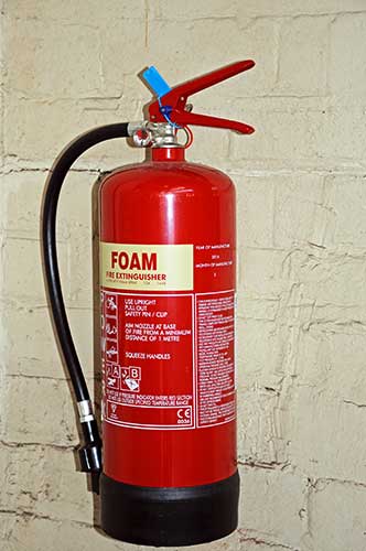 foam extinguisher